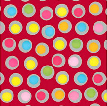 cadeauzakjes 12x19cm 200 stuks des. 405 rood stippen