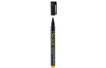 krijtstift securit sma 100 rond 1 2mm zwart