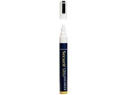krijtstift securit sma 510 platte punt 2 6mm wit