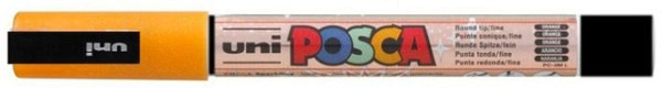 verfstift posca pc3m fijn glitter oranje