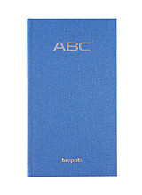 adresboek brepols notaphone nature blauw