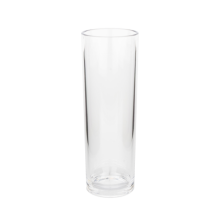 kunstsof longdrink glas 220cc transparant per stuk