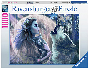 puzzel ravensburger magie van het maanlicht 1000 stukjes