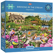 puzzel gibsons birdsong by the stream 1000 stukjes