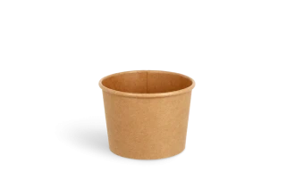 soepbeker karton kraft rond 90mm 360ml 50 stuks