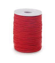rond elastiek rood 2mm x 100 meter op rol