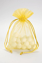 voile flatbag 24x15cm goud 10 stuks