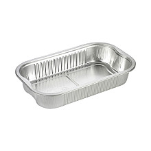 schaal iezzy grill en oven 964ml aluminium zilver 640 stuks