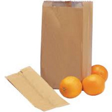 fruitzakken 50 grams bruin 1 pond 10kg