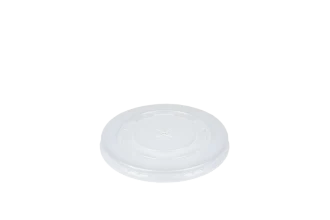 deksel ps milkshakebeker plat met kruis 90mms 50 stuks
