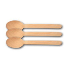 houten lepel 165mm 100 stuks