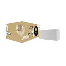 handdoek blacksatino pt30 original v vouw 2 laags 250x230mm 15x214 vel wit 274570