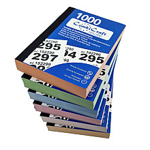 nummerblok 1 1000 assorti 6 stuks