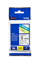 labeltape brother p touch tze 221 standaard 9mm zwart op wit