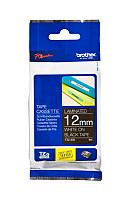 labeltape brother p touch tze 335 standaard 12mm wit op zwart