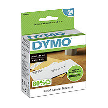 etiket dymo labelwriter adressering 28x89mm 1 rol 130 stuks wit