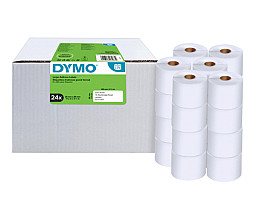 etiket dymo labelwriter adressering 36x89mm 24 rollen 260 stuks wit
