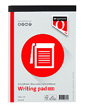 schrijfblok quantore a5 lijn 100vel 60gr