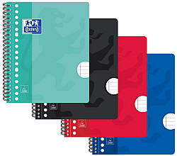 collegeblok oxford school a5 lijn 17 gaats 160 pagina s 80gr assorti