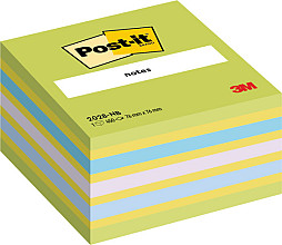 memoblok post it 2028 76x76mm kubus assorti
