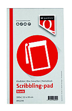 kladblok quantore 12x20cm 200vel