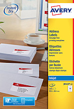 etiket avery j8163 10 99.1x38.1mm wit 140 stuks