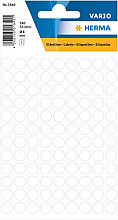 etiket herma 1840 rond 8mm wit 540 stuks