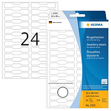 etiket herma 2510 10x49mm wit 576 etiketten