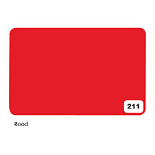etalagekarton folia 1 zijdig 48x68cm 380gr nr211 rood