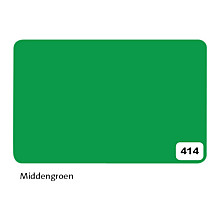 etalagekarton folia 1 zijdig 48x68cm 380gr nr414 middengroen