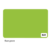 etalagekarton folia 1 zijdig 48x68cm 380gr nr941 fluor groen
