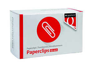 paperclip quantore r2 32mm kort 100 stuks