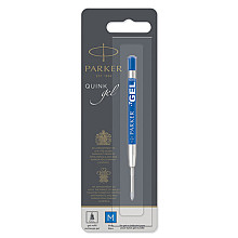 gelschrijvervulling parker quink medium blauw blister 1 stuk