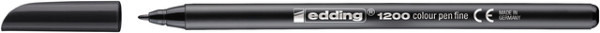 fineliner edding 1200 001 fijn zwart