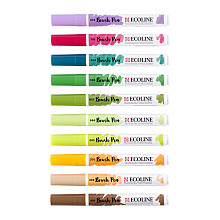 brushpen talens ecoline set 10 stuks botanisch