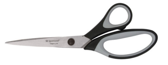 schaar quantore 210mm titanium soft grip handvat