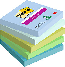 memoblok post it 654 super sticky 76x76mm oasis 5 stuks