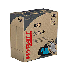 poetsdoek wypall x80 powerclean 426x212mm 80vel pop up blauw 8295