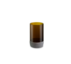 iwas glas brons frosted 35 5cl 12oz 7 4 x 12cm doos a 4 stuks