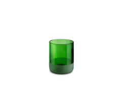 iwas glas groen frosted 25cl 8 5oz 7 4 x 9cm doos a 4 stuks