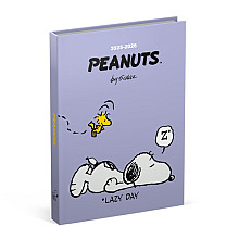 schoolagenda 25 26 lannoo snoopy 1dag 1pagina met inserts lila