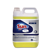 vaatwasmiddel sun pro formula 2in1 vloeibaar 5l