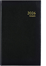 agenda 2026 brepols brefix lima 1dag 1pagina zwart