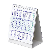 3 maandsbureaukalender 2026 brepols 10.5x13cm