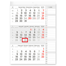 3 maandkalender 2027 inni manager compact formaat notes