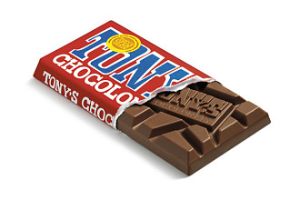 chocolade tony s chocolonely melk reep 90 gram