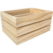 bierverpakking kist hout 6 flessen 20.5x14.5x10.3cm doos a 14 stuks