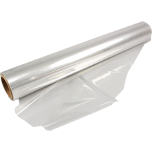 folie rol opp25mu 60cm x 50mtr transparant fruitmandfolie