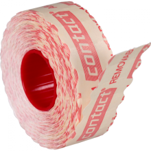 contact prijsrol permanent g2 22x12mm wit 24 rol a 1500 stuks