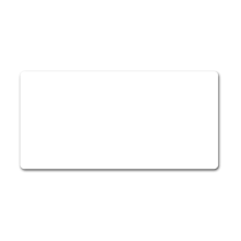 stickers 100x48mm 1000 stuks wit